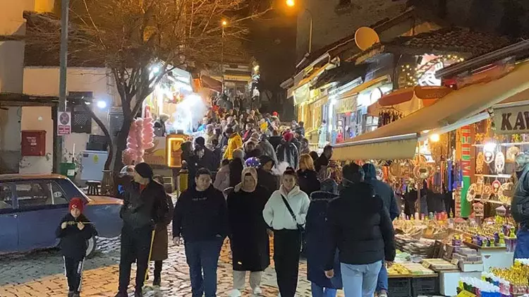 Safranbolu'da Yılbaşı Coşkusu ve Turist Yoğunluğu