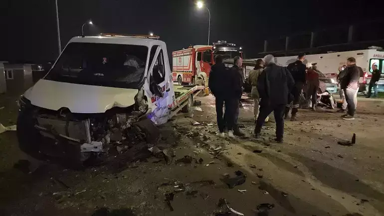 Düzce'de Zincirleme Trafik Kazası: 7 Yaralı