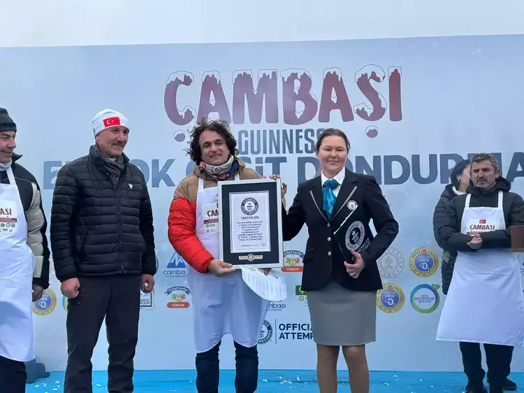 Ordu'da Guinness Rekoru: 1301 Çeşit Dondurma