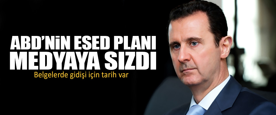 ABD'nin Esed planı medyaya sızdı